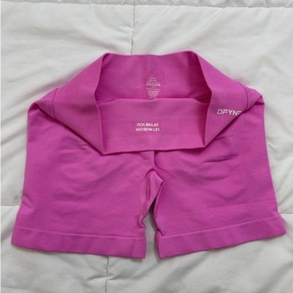 Dfyne impact shorts 4.5" blossom pink medium - Picture 4 of 6